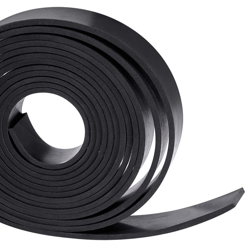 Neoprene Rubber Strip 1/16 " (.062) inch Thick X 1" Wide X 1 Long