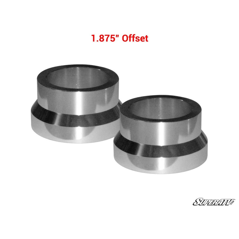 SuperATV Polaris RZR Stock Shock / Spring Spacer - 1 Pair
