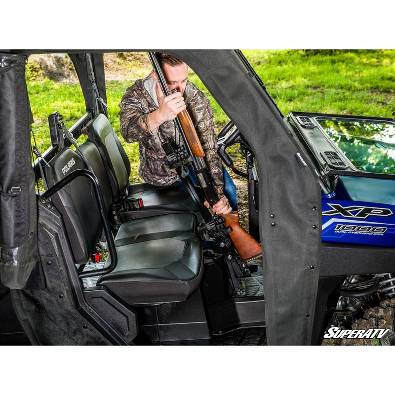 SuperATV Polaris Ranger XP 1000 Floor-Mounted Gun Holder