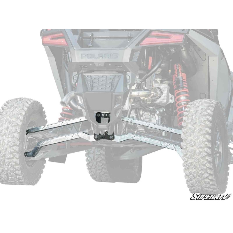 SuperATV Polaris RZR Turbo R High-Clearance Billet Radius Arms