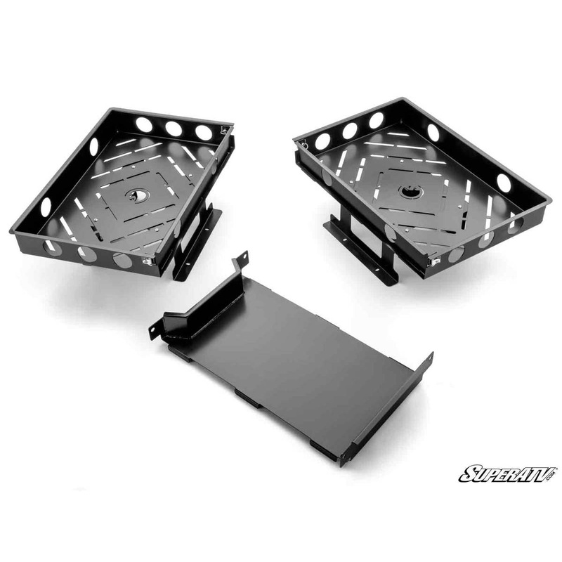 SuperATV Polaris RZR XP4 Turbo Rear Seat Cargo Rack