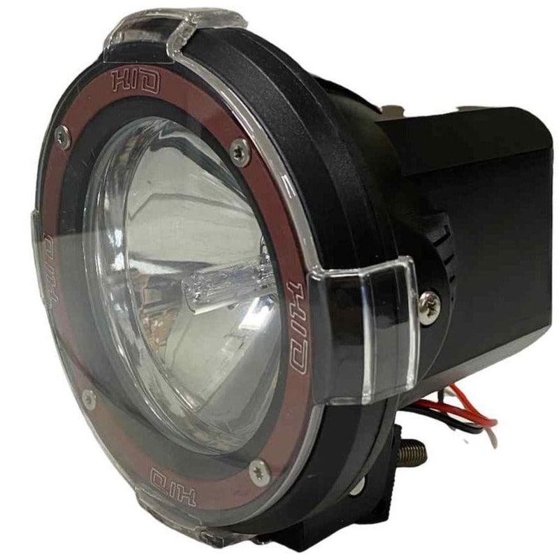4" Red Ring HID Round Light