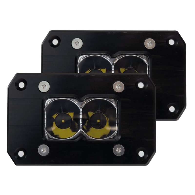 BA-2 Flush Mount LED Pod Light (2 Pack)