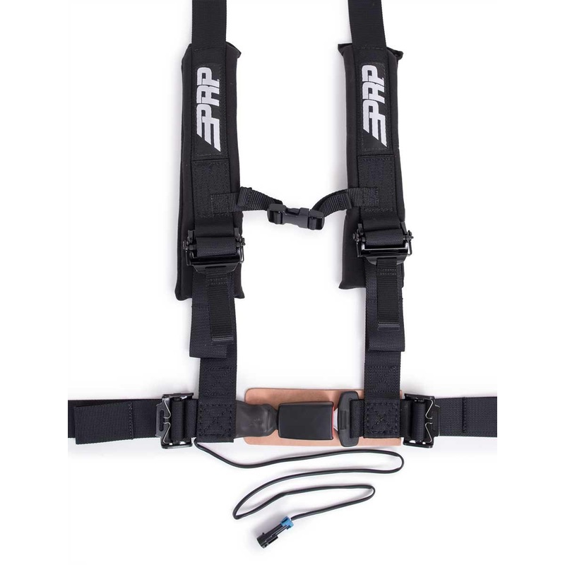 PRP 2" 4 Point Safety Harness (Auto Buckle With Speed Limiter Connection)