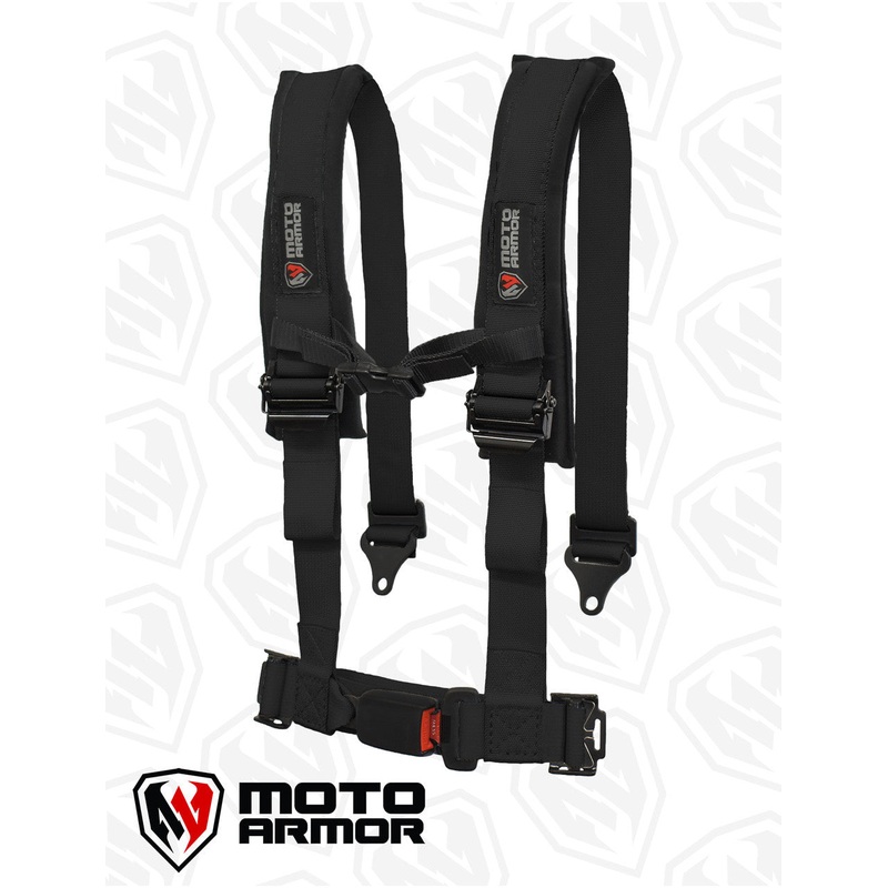 UTV 4-Point Seat Belt Harness by Moto Armor | OEM Style Latch