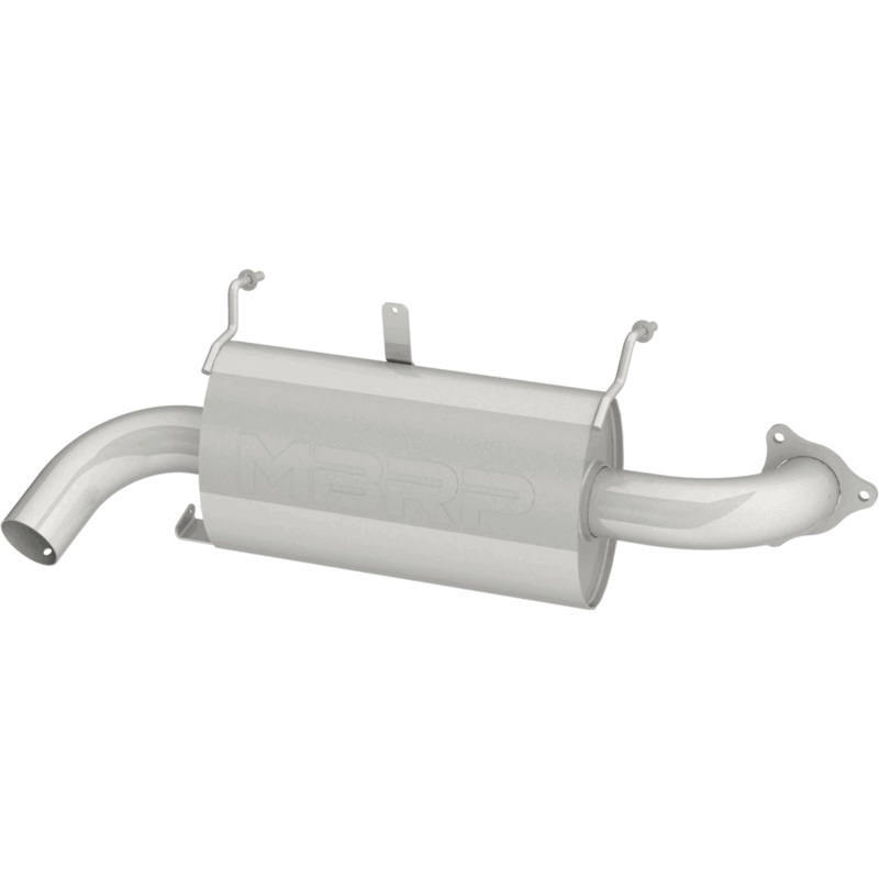 Oval Slip-on Sport Series Exhaust Polaris RZR XP Turbo / Turbo S 2016-2021
