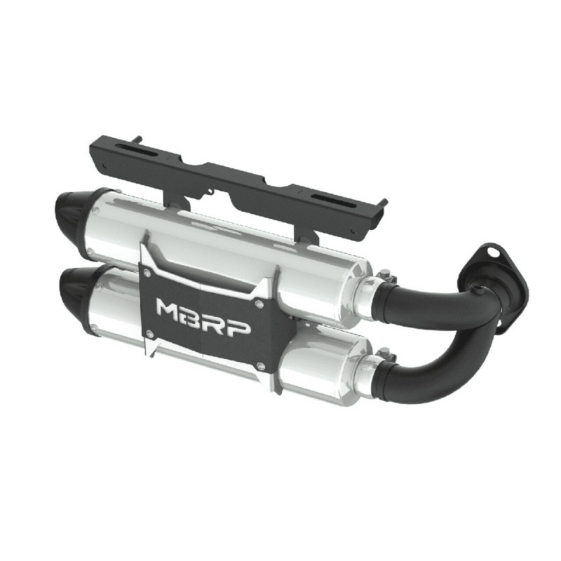 Stacked Dual Slip-on Muffler 2015-17 Polaris RZR XP 1000  Performance Series