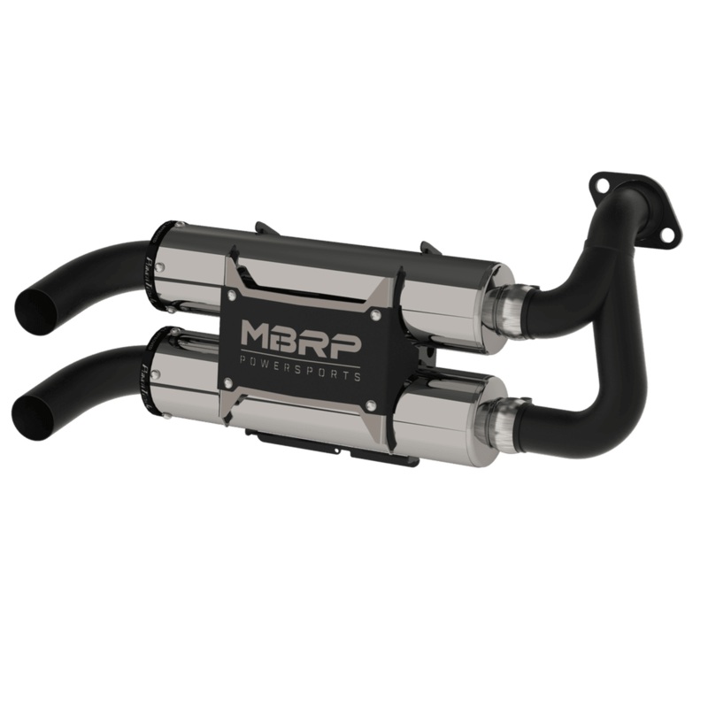 Stacked Dual Slip-on Performance Series For Polaris RZR S 1000 General 1000 2016-2022