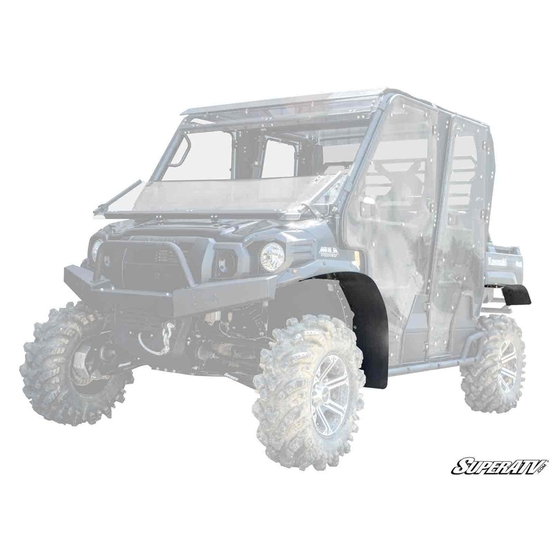 SuperATV Kawasaki Mule Pro Low Profile Fender Flares