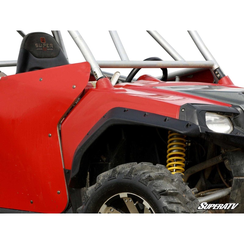 SuperATV Polaris RZR Black Safari Fender Flares