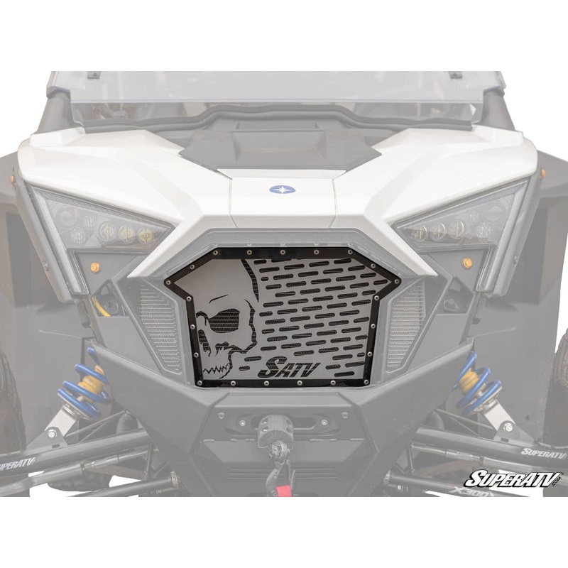 SuperATV Polaris RZR Pro XP Skull Style Grille Insert