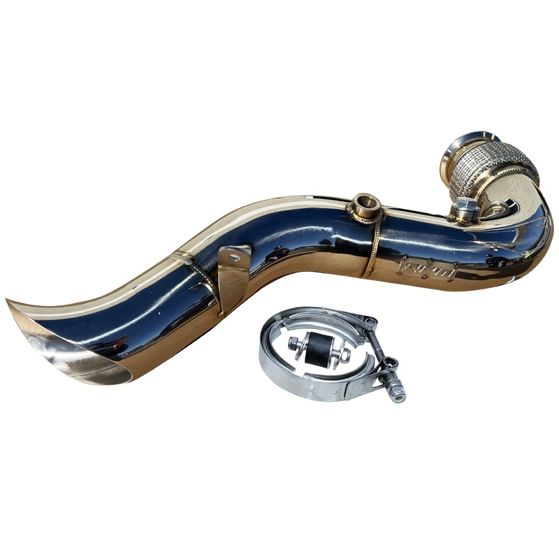 Turbo Back 3" Full Race / Drag Pipe Can Am X3