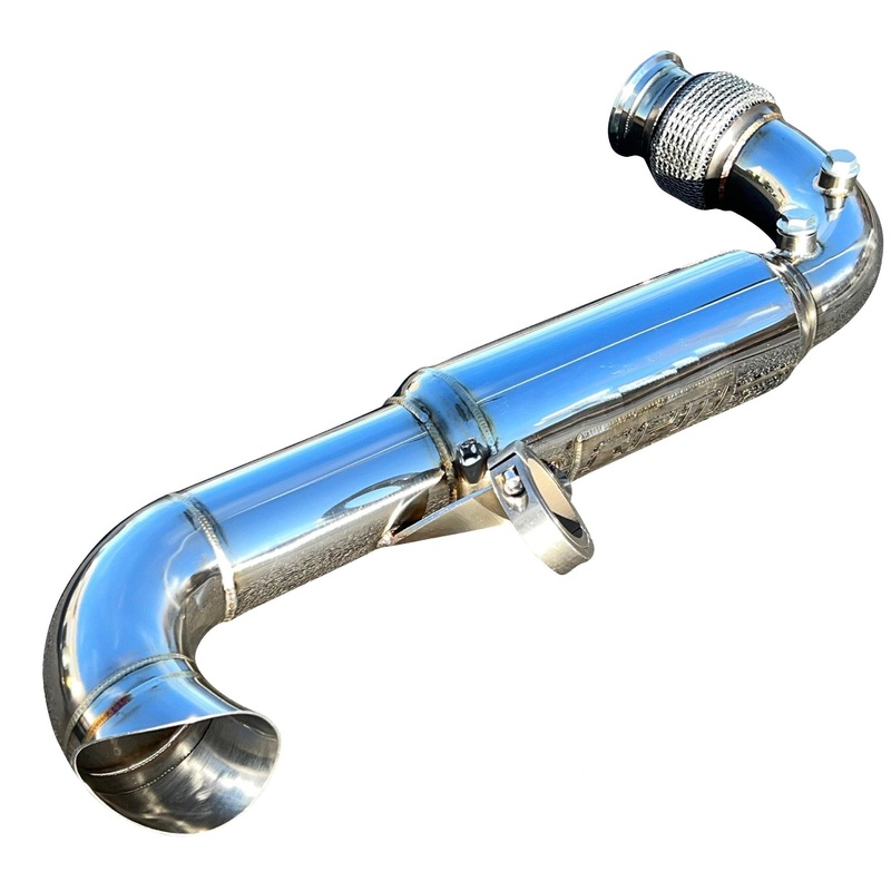 Turbo Back Full Exhaust - Can-Am X3 RPM Desert Series 3"