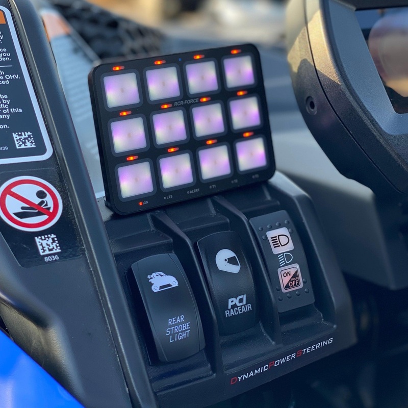 Can-Am X3 Switch Pros Dash Mount