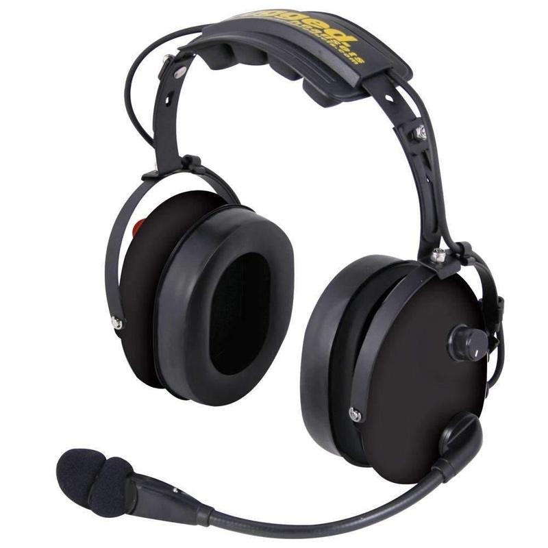 HS11 Fire Safety Industrial Over the Head (OTH) Headset with Push to Talk (PTT)