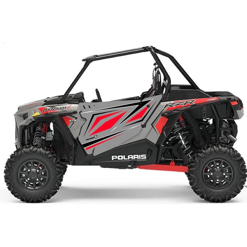 Pro Armor RZR Turbo Stealth Door Graphic Ghost Grey