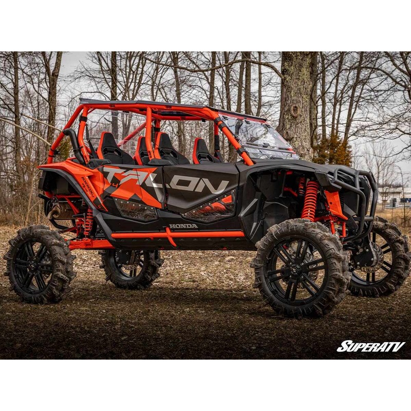 SuperATV Honda Talon 1000X-4 Clear Lower Doors