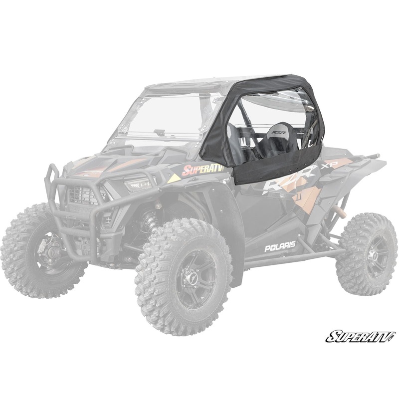 SuperATV Polaris RZR XP Turbo Primal Soft Cab Enclosure Upper Doors