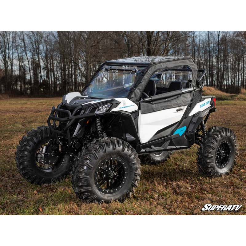 SuperATV Can-Am Maverick Trail Primal Soft Cab Enclosure Upper Doors