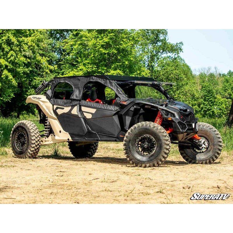 SuperATV Can-Am Maverick X3 Max Primal Soft Cab Enclosure Upper Doors