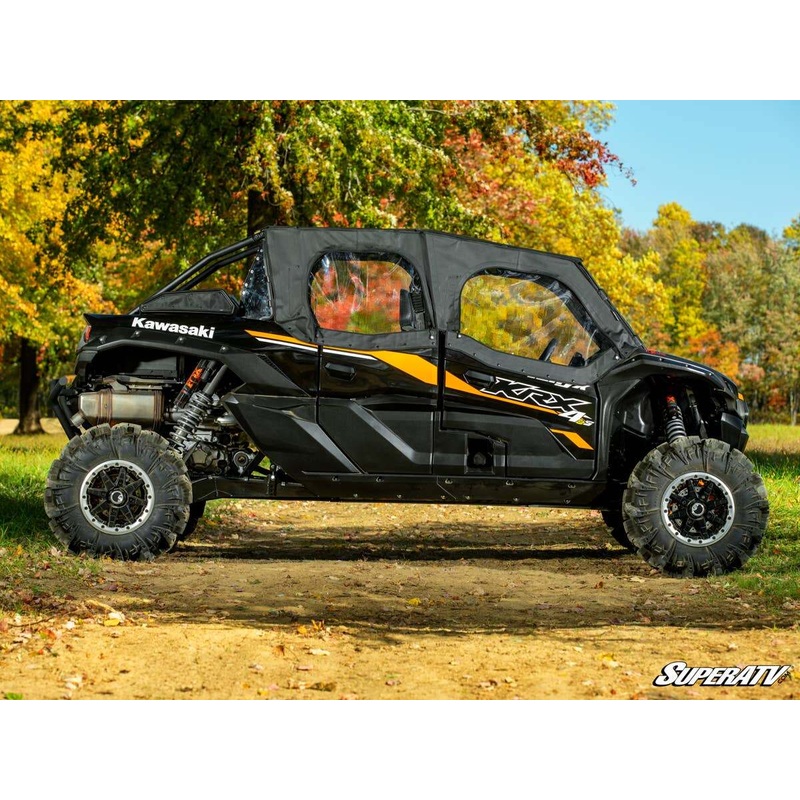 SuperATV Kawasaki Teryx KRX 4 1000 Primal Soft Cab Enclosure Upper Doors