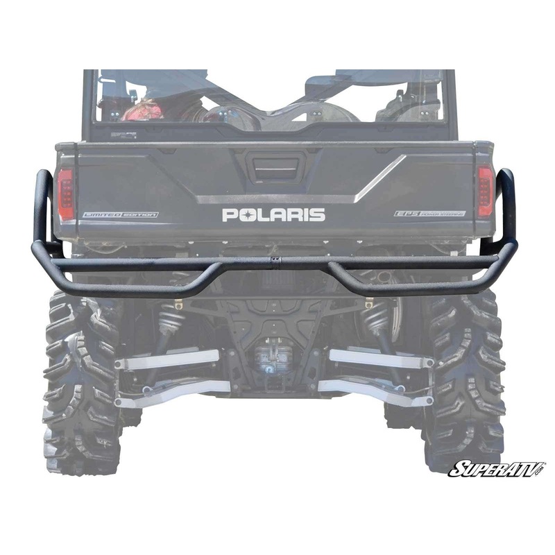 SuperATV Polaris Ranger XP 1000 Rear Extreme Bumper With Side Bed Guards