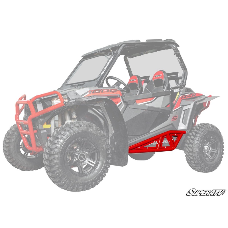 SuperATV Polaris RZR Trail S 900 Heavy-Duty Tube Rock Sliders