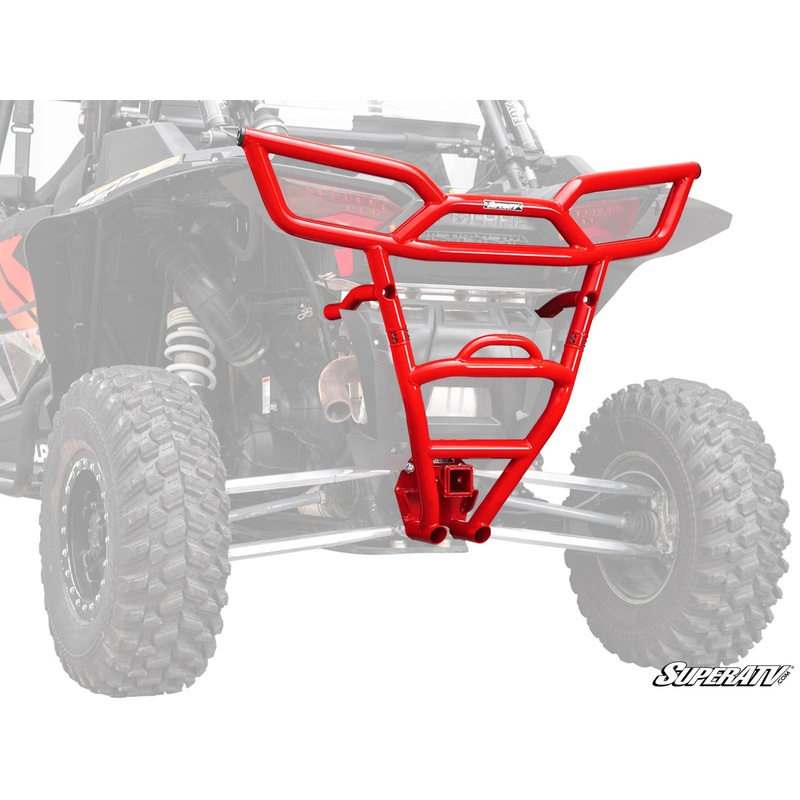 SuperATV Polaris RZR XP 1000 Rear Bumper with Receiver Hitch