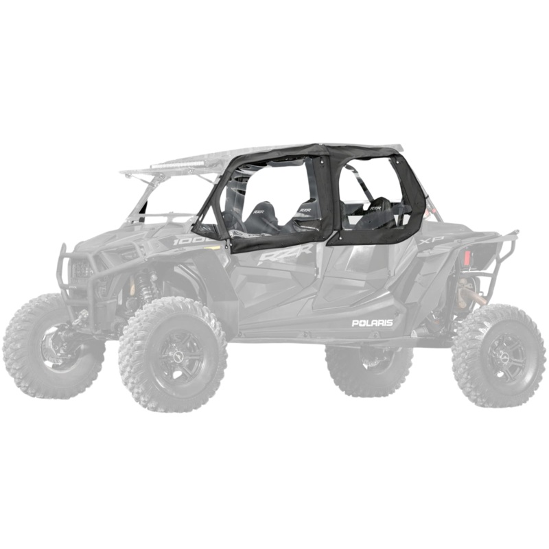 SuperATV Polaris RZR XP4 Turbo Primal Soft Cab Enclosure Upper Doors