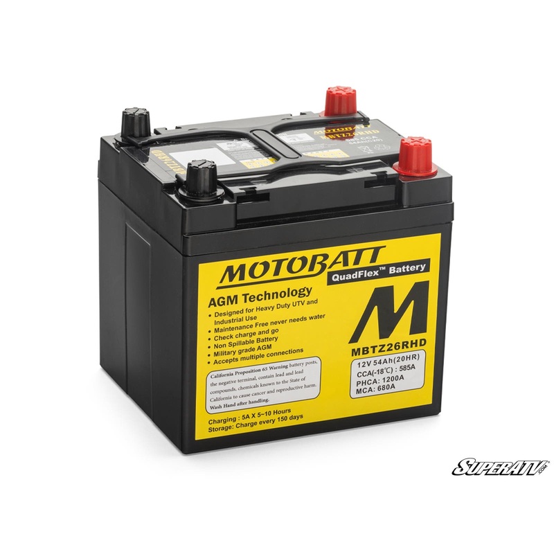 Motobatt Polaris Ranger Motobatt Battery Replacement