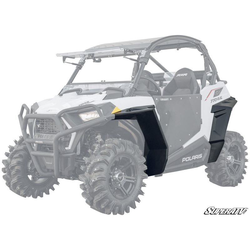 SuperATV Polaris RZR Trail S 1000 Fender Flares