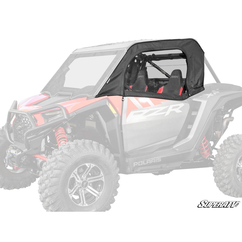 SuperATV Polaris RZR XP Primal Soft Cab Enclosure Upper Doors