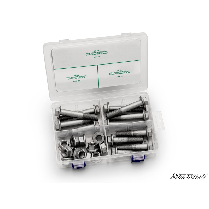 SuperATV Up & Running Honda Talon 1000 Suspension Bolt Kit