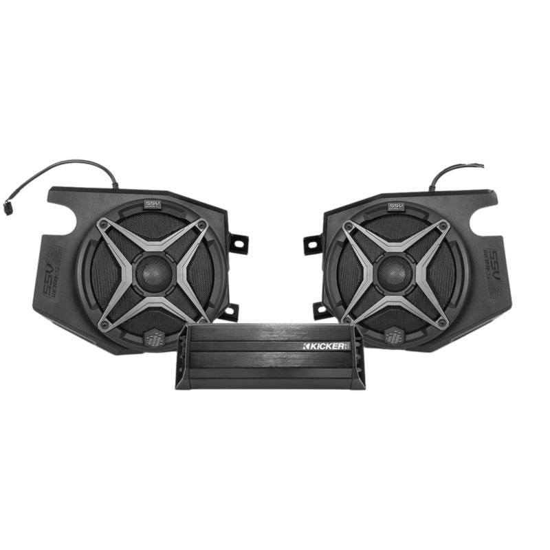 Polaris RZR 2-Speaker Plug-&-Play System for Ride Command (2019-2022)