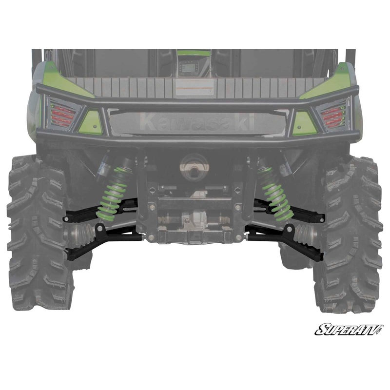 SuperATV Kawasaki Teryx High Clearance 1.5" Rear Offset A-Arms
