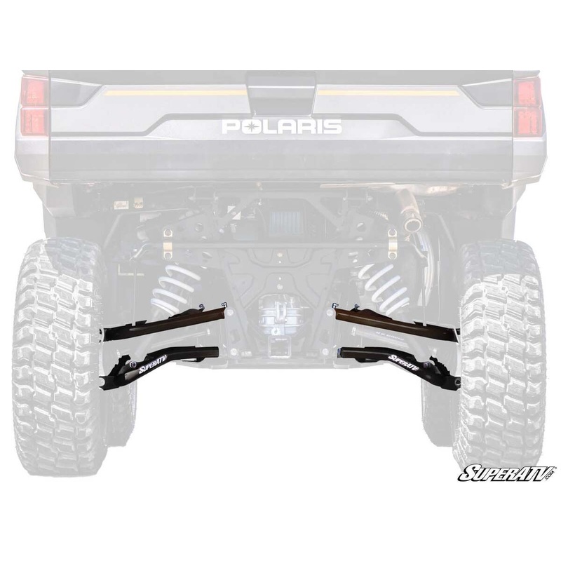 SuperATV Polaris A-Arms Ranger Kinetic High-Clearance 1.5 Rear Offset