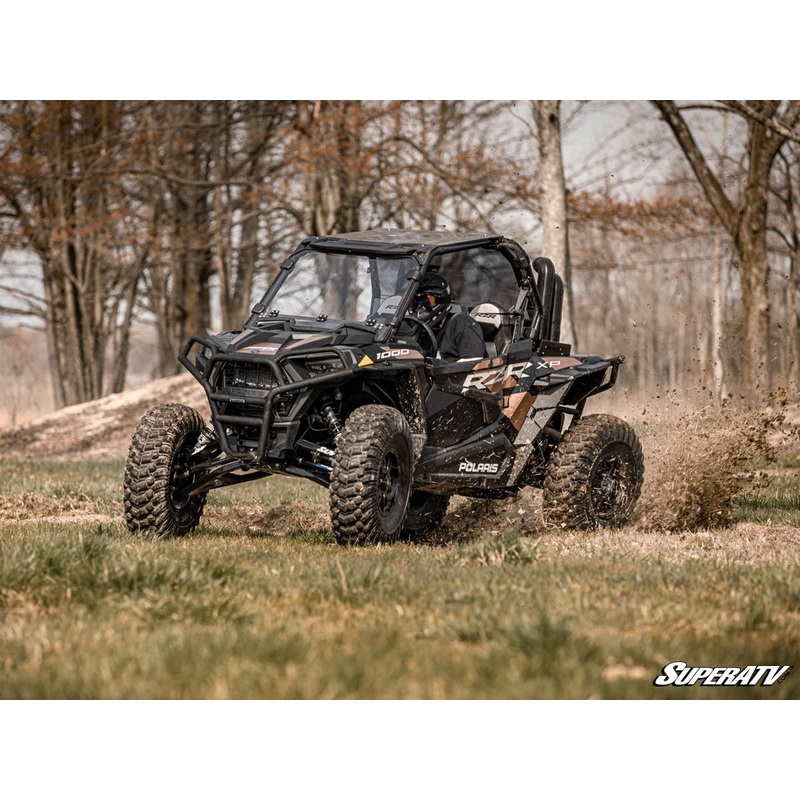 SuperATV Polaris RZR XP Turbo 1.5" Forward Offset Sidewinder A-Arms