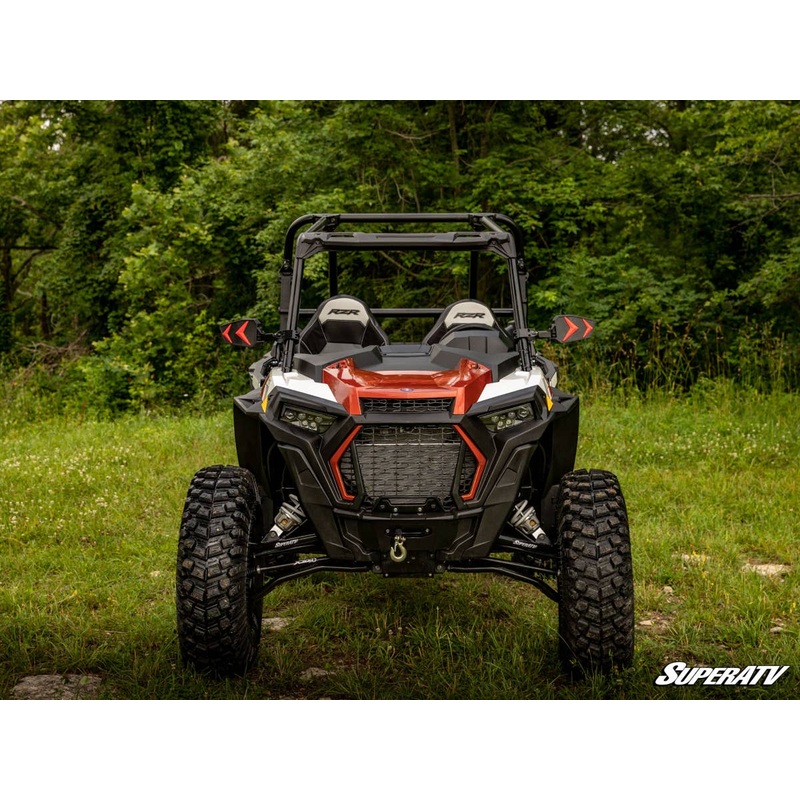 SuperATV Polaris RZR XP Turbo High Clearance 2 Forward Offset A-Arms
