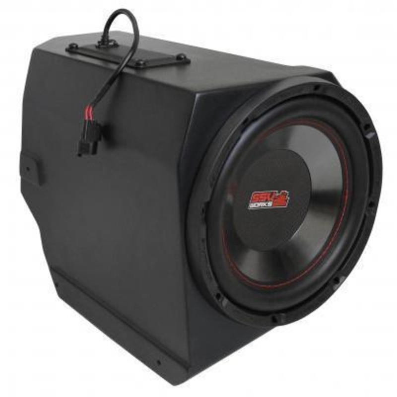 Under Dash 10" Amplified Subwoofer - Polaris General (2016-2022)