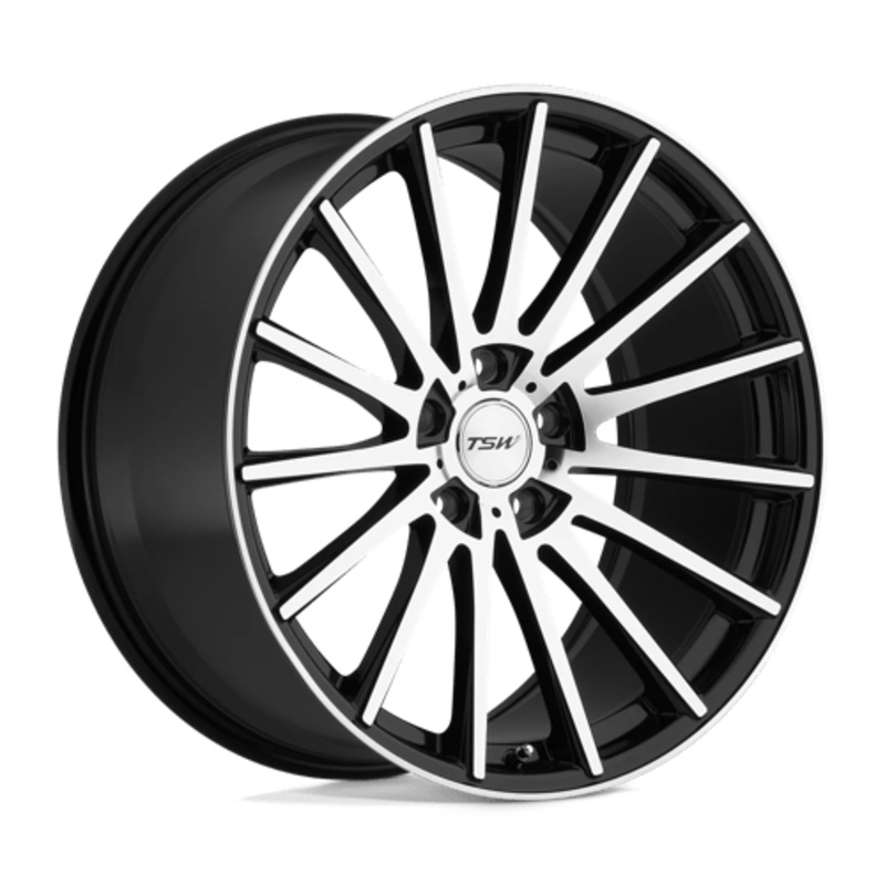 TWCHC 18X9.5 5X112 G-BLK MIR FCE 35MM - CFRI736075788