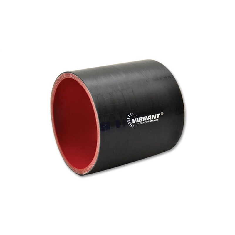 4 Ply Silicone Sleeve; 3.25 in. I.D. x 3 in. Long; Black; - CFRI736091439