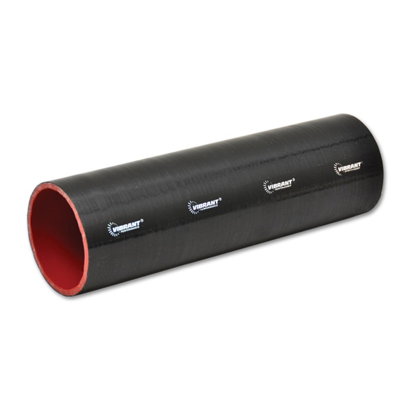 4 Ply Silicone Sleeve; 5 in. I.D. x 12 in. Long; Black; - CFRI736091438
