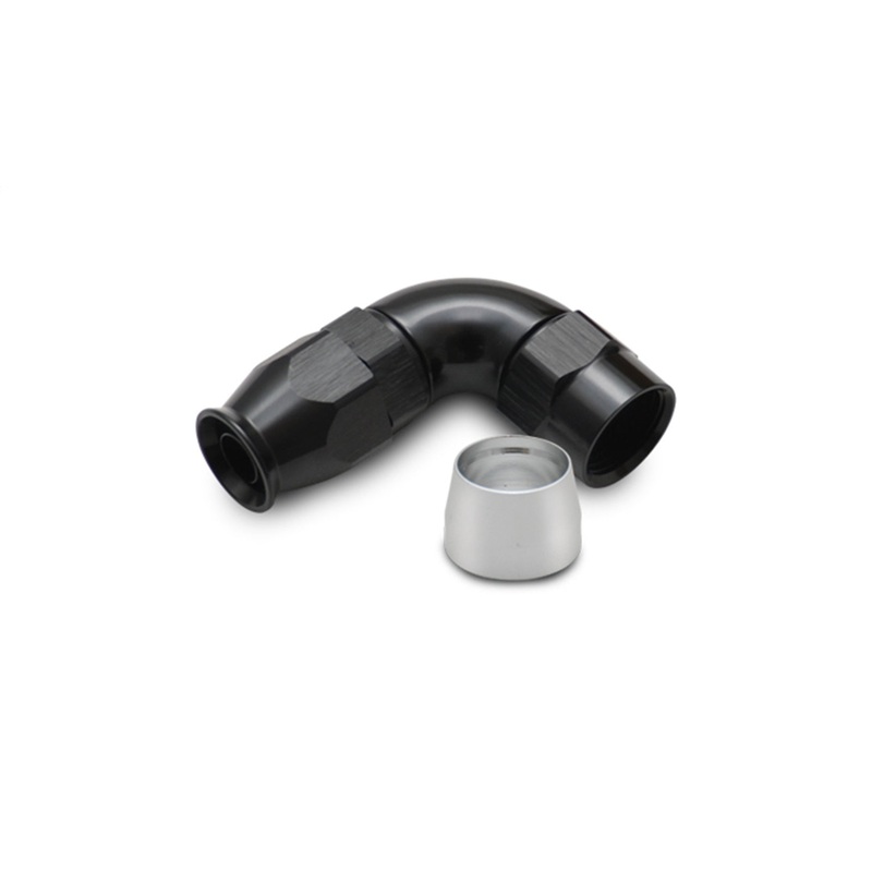 90 Degree Hose End Fitting; -4AN; for PTFE Lined Hose; - CFRI736091228