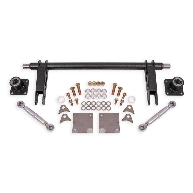 BMR 79-04 Ford Mustang 1.375in Rear Weld-on Anti-roll Bar Kit Hollow - Black Hammertone