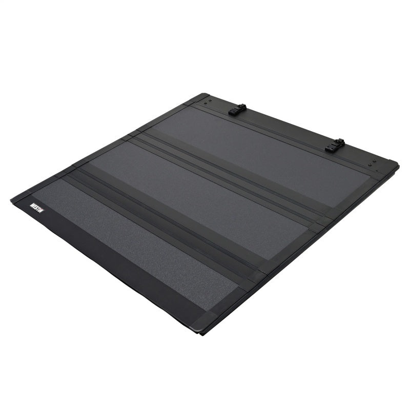 Westin 19-22 RAM 1500 Crew Cab (Excl. RamBox) 5ft. 7in. Bed Hard Tri-Fold Tonneau Cover - Black