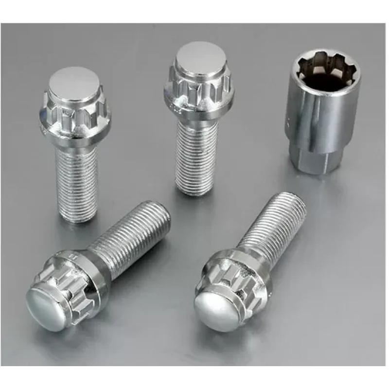 Project Kics Chrome Kics Bull Lock Bolt 14X1.25 28mm