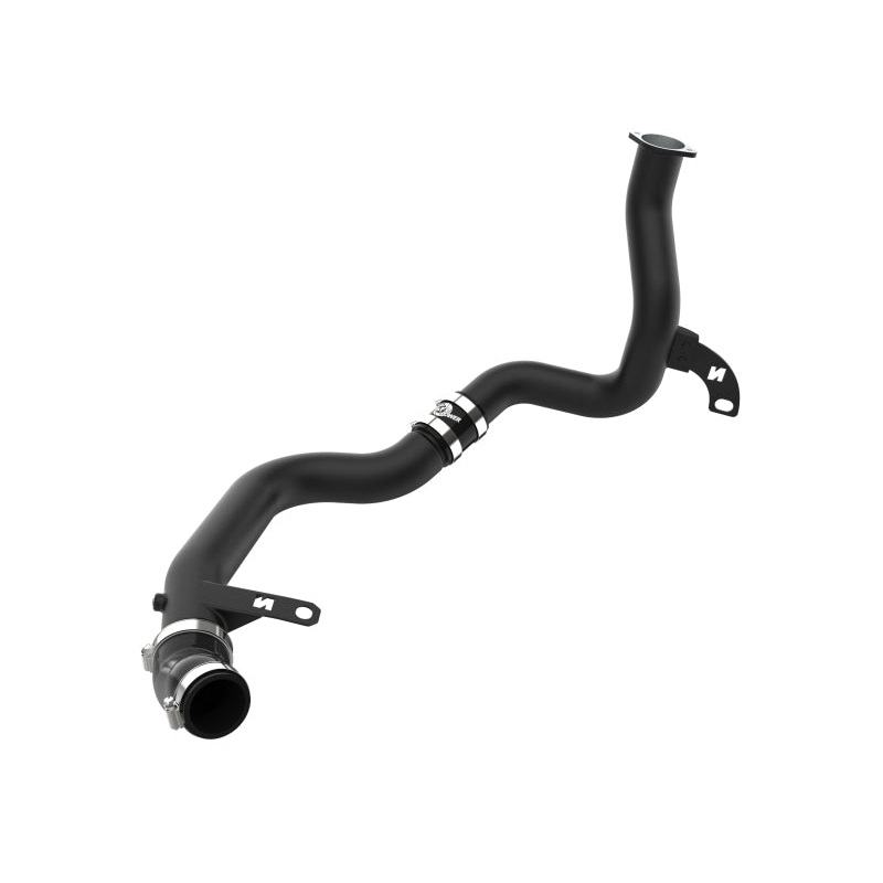 aFe 19-22 Hyundai Veloster N BladeRunner 2-1/4in to 2-1/2in Aluminum Hot Charge Pipe - Black