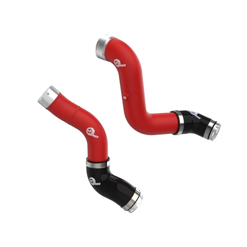 aFe 23-25 GM Colorado/Canyon L4-2.7L (t) BladeRunner Aluminum Hot &  Cold Charge Pipe Kit - Red