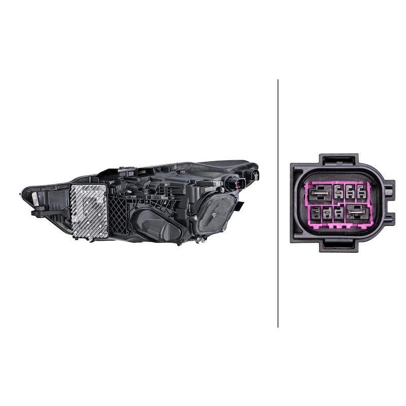 Hella Audi A7 Mxb Headlamp Rh
