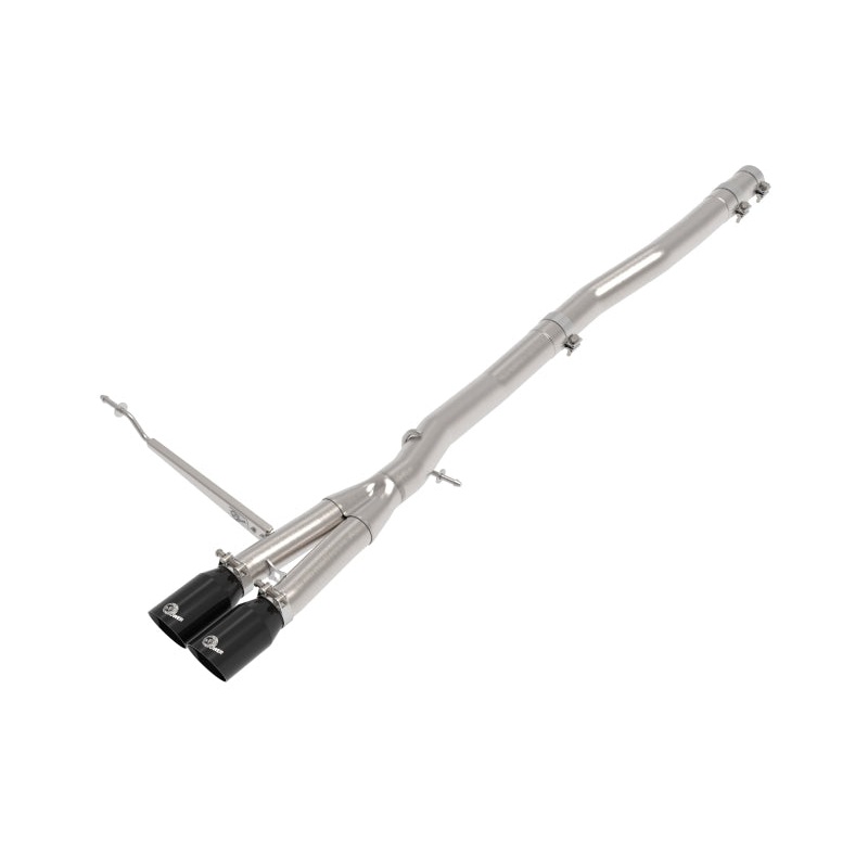 aFe 14-24 Mini Cooper S MACH Force-Xp 3in to 2-1/2in 304SS Cat-Back Exhaust w/ Black Tip